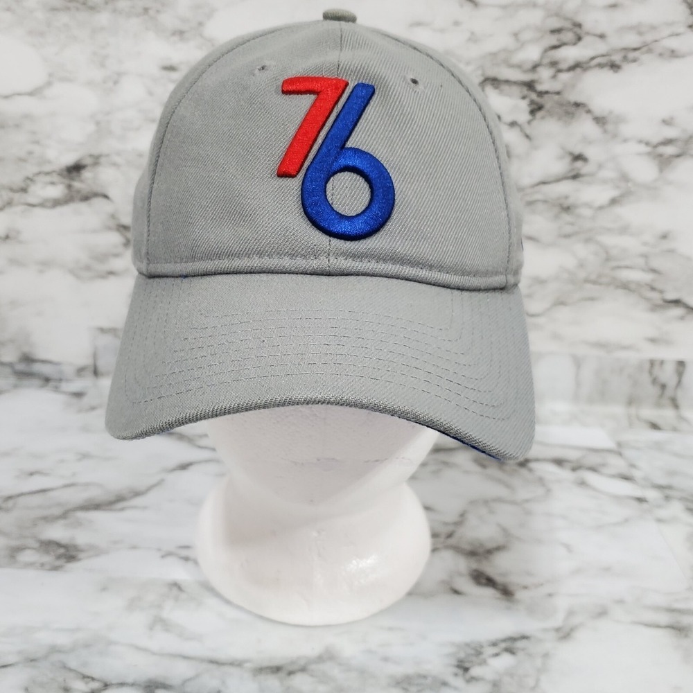 Philadelphia‎ 76Ers NBA Gray One Size Embroidered Adjustable Cap New Era 9TWENTY